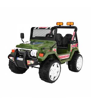 JEEP RAPTOR 12V, NIÑOS 1-5 AÑOS, verde, RC INDA509-RA-S618B